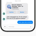 Apple’s updated parental controls will require kids to get permission to text new numbers